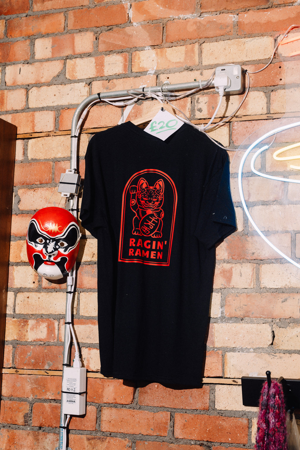 OG Ragin Ramen Tee – Lucky Cat Edition